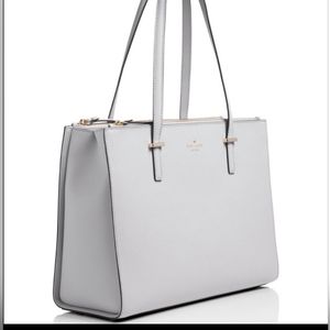 Kate Spade Cedar Street Jensen SMS Tote Light Grey Ret: $378
